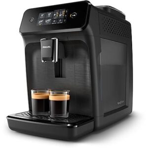 PHILIPS 1200 series EP1200/00 - Espressomachine - Maximaal aantal kopjes: 2 - Ingebouwd melkreservoir - Zwart